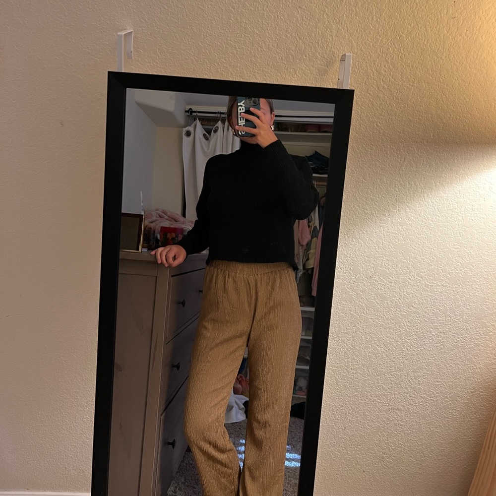 Loft Black Turtleneck Sweater